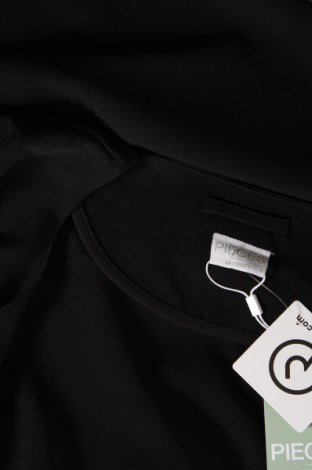 Γυναικείο παλτό Pieces, Μέγεθος M, Χρώμα Μαύρο, Τιμή 12,73 €