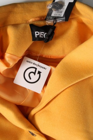 Dámsky kabát  Pieces, Veľkosť L, Farba Žltá, Cena  34,84 €