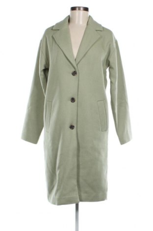 Γυναικείο παλτό Pieces, Μέγεθος S, Χρώμα Πράσινο, Τιμή 25,29 €