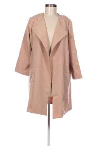 Дамско палто Pieces, Размер M, Цвят Кафяв, Цена 29,45 лв.