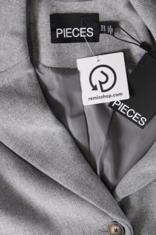 Dámsky kabát  Pieces, Veľkosť XS, Farba Sivá, Cena  32,03 €