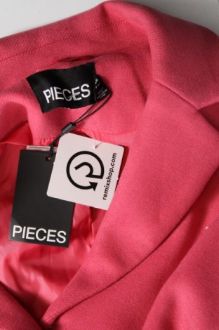 Damenmantel Pieces, Größe L, Farbe Rosa, Preis € 36,99