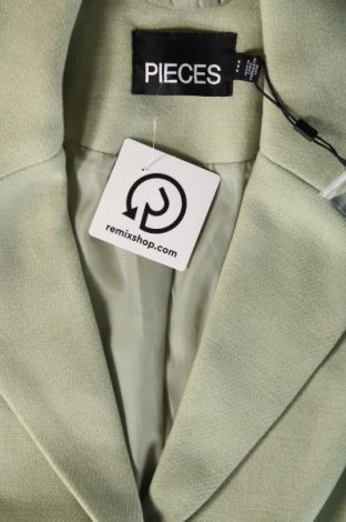Dámsky kabát  Pieces, Veľkosť M, Farba Zelená, Cena  30,34 €