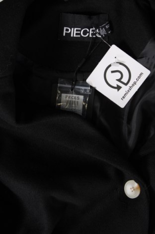 Palton de femei Pieces, Mărime S, Culoare Negru, Preț 168,52 Lei