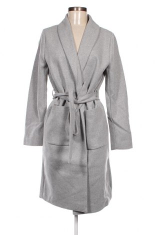Γυναικείο παλτό Pieces, Μέγεθος M, Χρώμα Γκρί, Τιμή 31,47 €