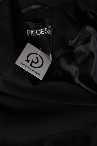Γυναικείο παλτό Pieces, Μέγεθος XS, Χρώμα Μαύρο, Τιμή 30,90 €