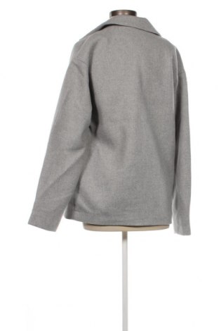 Γυναικείο παλτό Pieces, Μέγεθος L, Χρώμα Γκρί, Τιμή 17,42 €