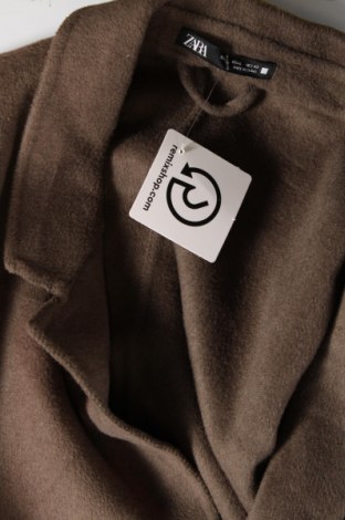 Palton de femei Zara, Mărime L, Culoare Gri, Preț 125,00 Lei