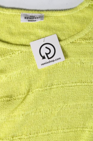 Дамски пуловер Gina Benotti, Размер M, Цвят Жълт, Цена 8,12 лв.