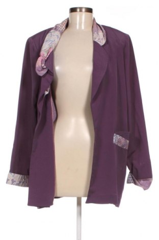 Γυναικείο σακάκι, Μέγεθος XL, Χρώμα Βιολετί, Τιμή 12,61 €