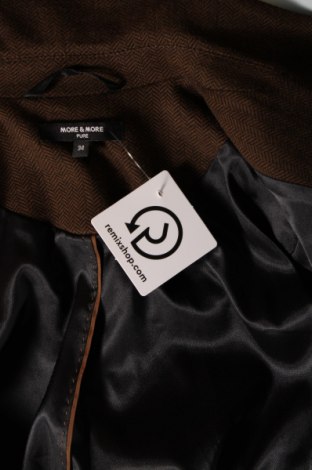 Γυναικείο σακάκι More & More, Μέγεθος XS, Χρώμα Καφέ, Τιμή 10,43 €