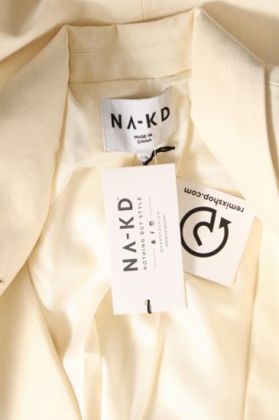 Γυναικείο σακάκι NA-KD, Μέγεθος S, Χρώμα  Μπέζ, Τιμή 18,62 €