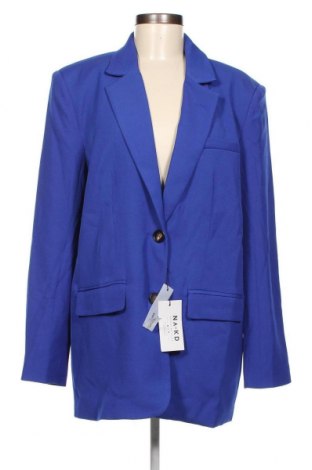 Γυναικείο σακάκι NA-KD, Μέγεθος M, Χρώμα Μπλέ, Τιμή 17,29 €
