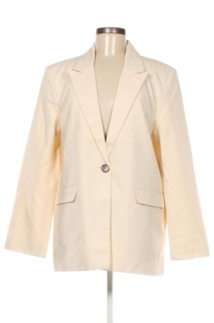 Γυναικείο σακάκι NA-KD, Μέγεθος M, Χρώμα Εκρού, Τιμή 13,96 €