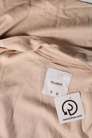 Damen Blazer Pull&Bear, Größe S, Farbe Beige, Preis € 1,99