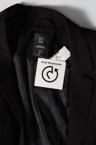 Дамско сако Sinsay, Размер XS, Цвят Черен, Цена 11,00 лв.