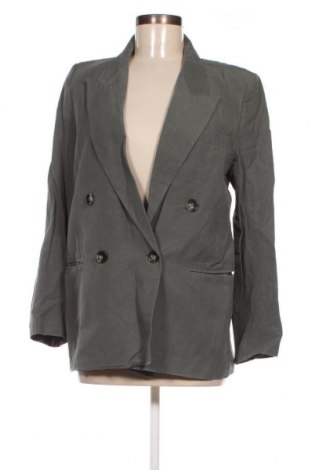 Damen Blazer Zara, Größe S, Farbe Grün, Preis 13,30 €