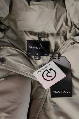Γυναικείο μπουφάν Brave Soul, Μέγεθος M, Χρώμα Γκρί, Τιμή 24,90 €