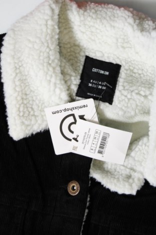Dámska bunda  Cotton On, Veľkosť S, Farba Čierna, Cena  11,99 €