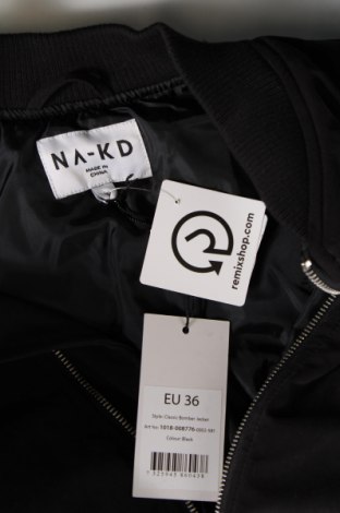 Dámska bunda  NA-KD, Veľkosť S, Farba Čierna, Cena  20,75 €