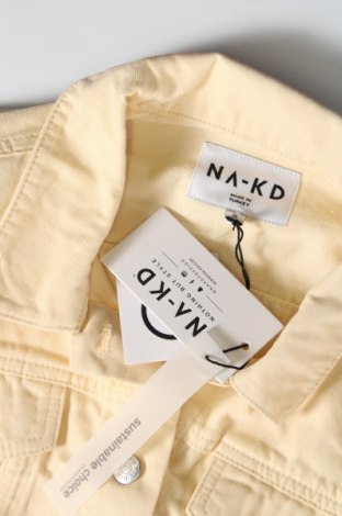 Γυναικείο μπουφάν NA-KD, Μέγεθος S, Χρώμα Κίτρινο, Τιμή 14,72 €