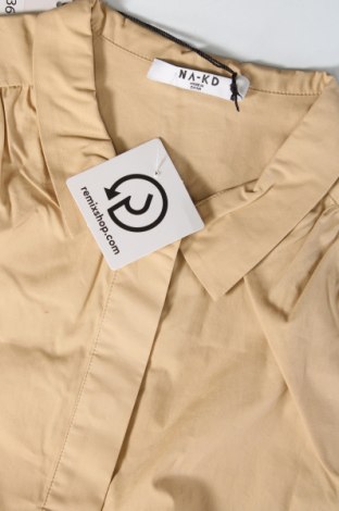 Γυναικείο μπουφάν NA-KD, Μέγεθος S, Χρώμα  Μπέζ, Τιμή 10,54 €