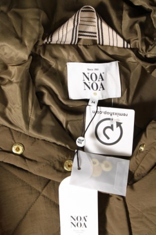 Γυναικείο μπουφάν Noa Noa, Μέγεθος XS, Χρώμα Πράσινο, Τιμή 17,63 €