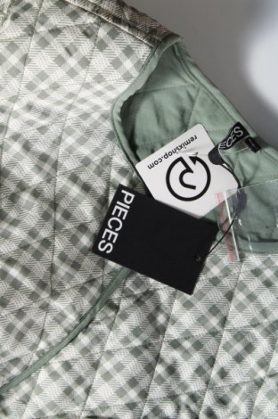 Дамско яке Pieces, Размер XL, Цвят Зелен, Цена 43,46 лв.