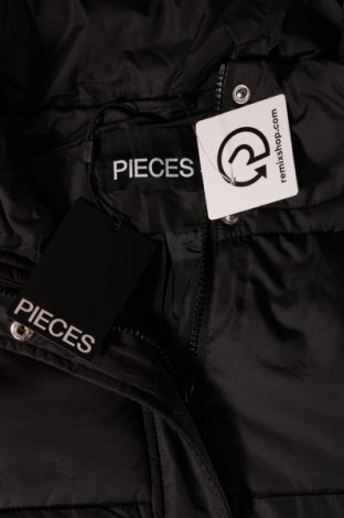 Γυναικείο μπουφάν Pieces, Μέγεθος L, Χρώμα Μαύρο, Τιμή 38,04 €