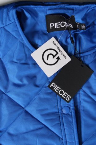 Dámska bunda  Pieces, Veľkosť L, Farba Modrá, Cena  16,49 €