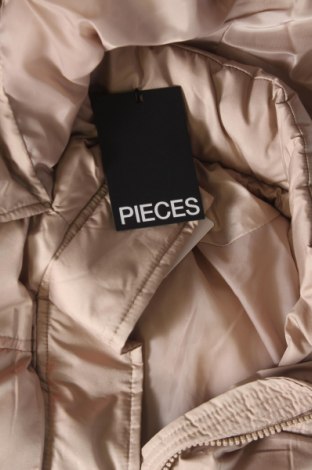 Dámska bunda  Pieces, Veľkosť L, Farba Béžová, Cena  19,44 €