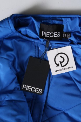Dámska bunda  Pieces, Veľkosť M, Farba Modrá, Cena  15,64 €