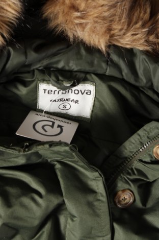 Γυναικείο μπουφάν Terranova, Μέγεθος S, Χρώμα Πράσινο, Τιμή 12,56 €