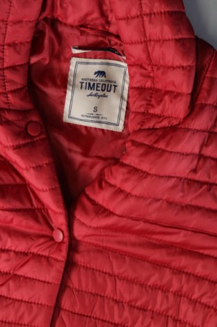 Γυναικείο μπουφάν Timeout, Μέγεθος S, Χρώμα Κόκκινο, Τιμή 14,03 €