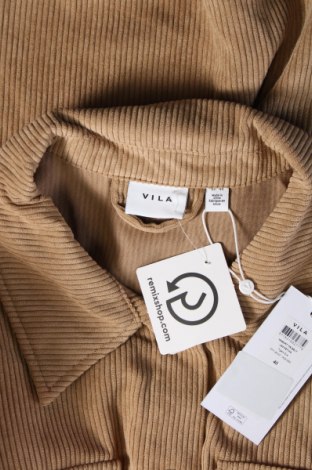 Γυναικείο μπουφάν VILA, Μέγεθος M, Χρώμα  Μπέζ, Τιμή 20,71 €