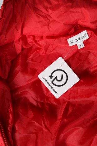 Γυναικείο μπουφάν X-Mail, Μέγεθος S, Χρώμα Κόκκινο, Τιμή 4,75 €