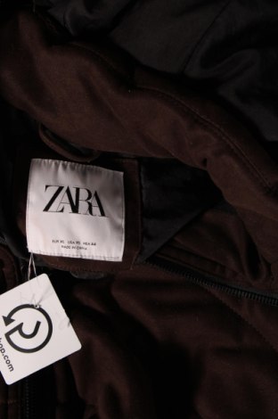 Дамско яке Zara, Размер XL, Цвят Кафяв, Цена 18,27 лв.
