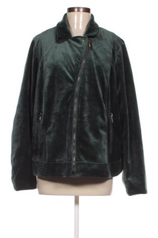 Γυναικείο μπουφάν Zizzi, Μέγεθος XXL, Χρώμα Πράσινο, Τιμή 19,39 €