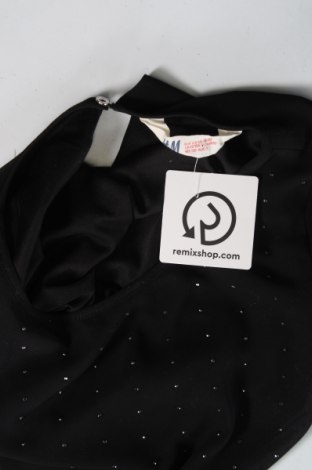 Детска блуза H&M, Размер 11-12y/ 152-158 см, Цвят Черен, Цена 32,14 лв.