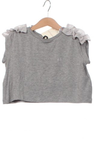 Kinder Shirt Monnalisa, Größe 18-24m/ 86-98 cm, Farbe Grau, Preis 11,38 €