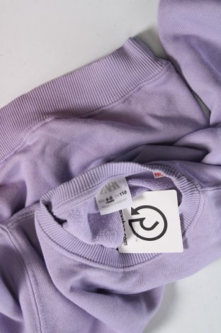 Kinder Shirt Zara, Größe 4-5y/ 110-116 cm, Farbe Lila, Preis € 8,17