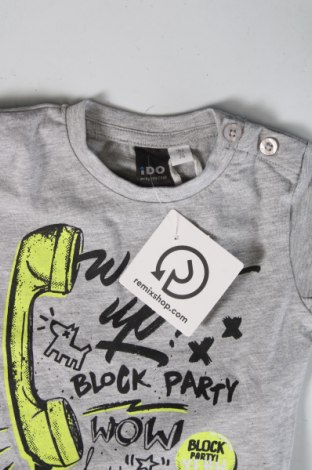 Παιδική μπλούζα iDo By Miniconf, Μέγεθος 6-9m/ 68-74 εκ., Χρώμα Γκρί, Τιμή 6,08 €