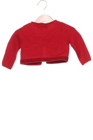 Pulover cu nasturi pentru copii Jacadi, Mărime 3-6m/ 62-68 cm, Culoare Roșu, Preț 181,58 Lei