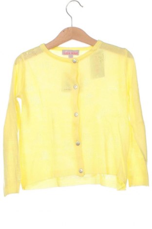 Kinder Strickjacke Lisa Rose, Größe 18-24m/ 86-98 cm, Farbe Gelb, Preis 5,36 €