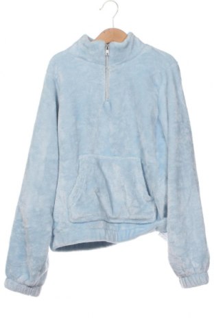 Kinder Fleece Shirt KappAhl, Größe 10-11y/ 146-152 cm, Farbe Blau, Preis 3,51 €