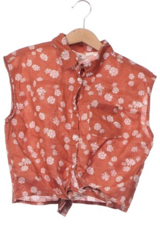 Детска риза H&M, Размер 9-10y/ 140-146 см, Цвят Кафяв, Цена 5,44 лв.