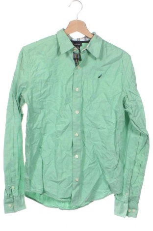 Детска риза Nautica, Размер 15-18y/ 170-176 см, Цвят Зелен, Цена 34,00 лв.
