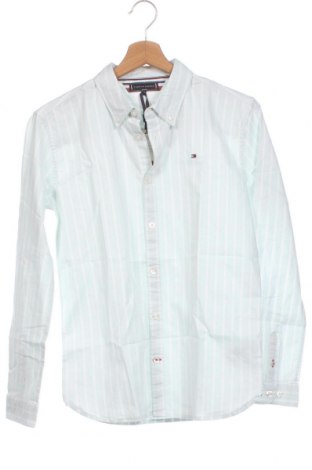 Παιδικό πουκάμισο Tommy Hilfiger, Μέγεθος 13-14y/ 164-168 εκ., Χρώμα Μπλέ, Τιμή 24,54 €