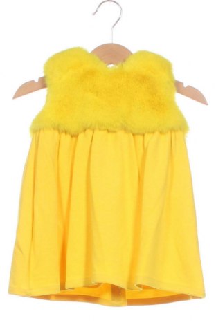 Παιδικό φόρεμα Fun & Fun, Μέγεθος 9-12m/ 74-80 εκ., Χρώμα Κίτρινο, Τιμή 29,28 €