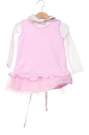 Детска рокля Fun & Fun, Размер 18-24m/ 86-98 см, Цвят Розов, Цена 24,03 лв.
